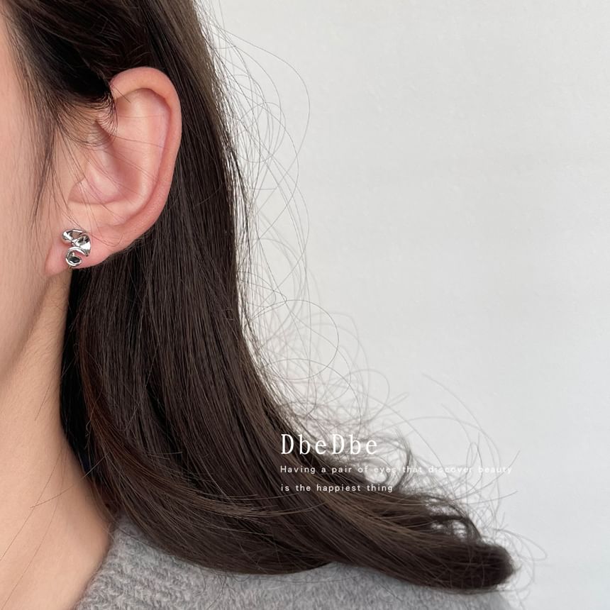 Ruffle Earring Clip-On