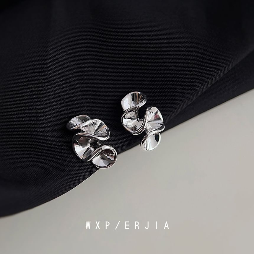 Ruffle Earring Clip-On