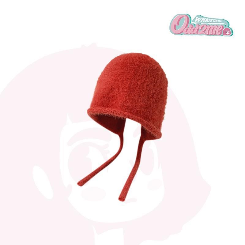 Plain Hat Cloche Knit