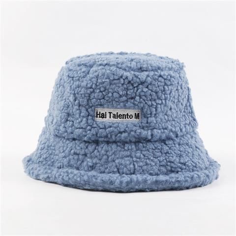 Bucket Fleece Lettering Hat