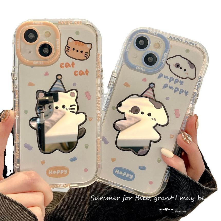 Animal Case Mirrored Phone