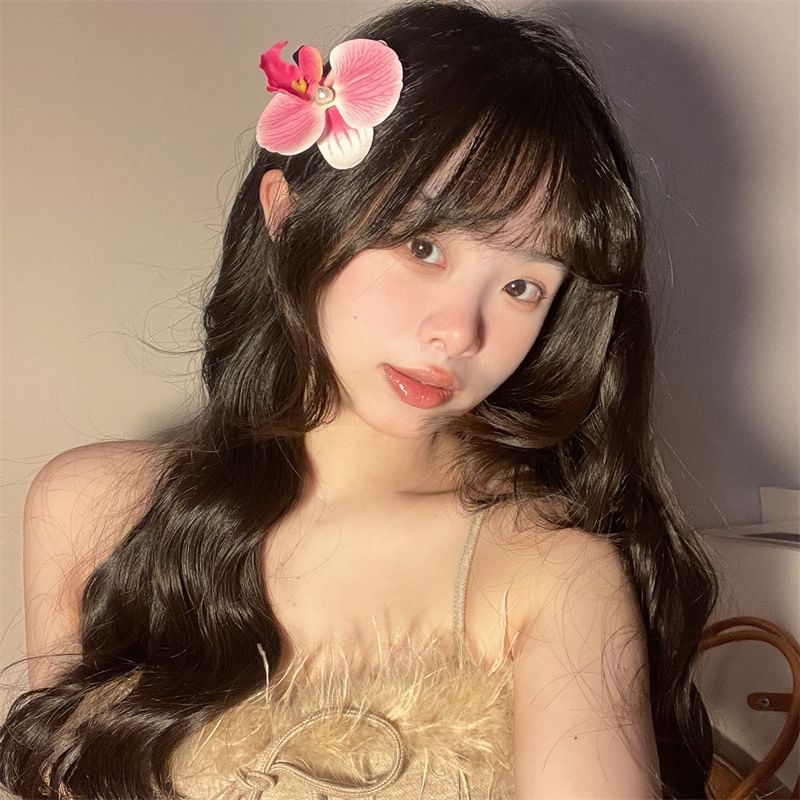 Fabric Clip Floral Hair