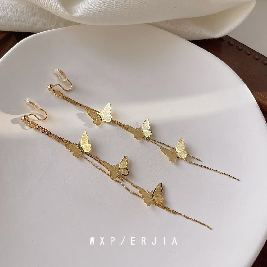 Butterfly Earring Threader Alloy