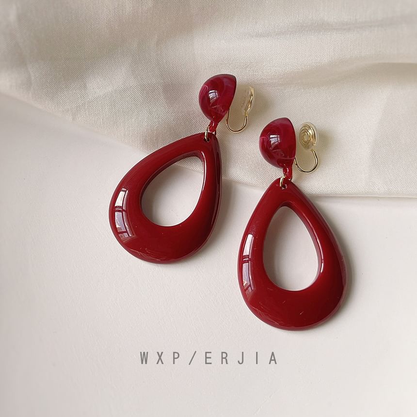 Drop Acrylic Earring Droplet