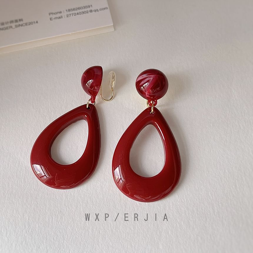 Drop Acrylic Earring Droplet