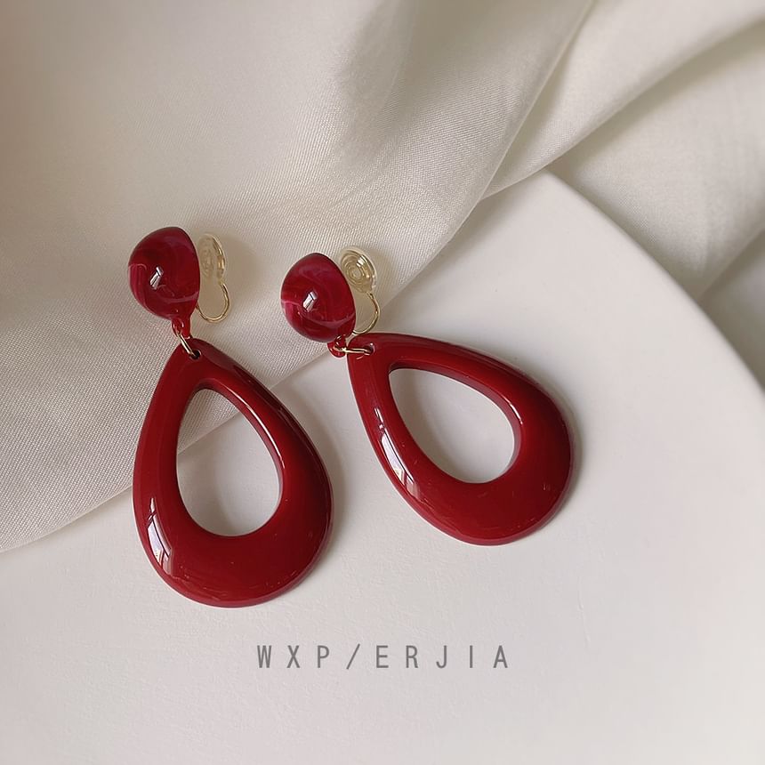 Drop Acrylic Earring Droplet