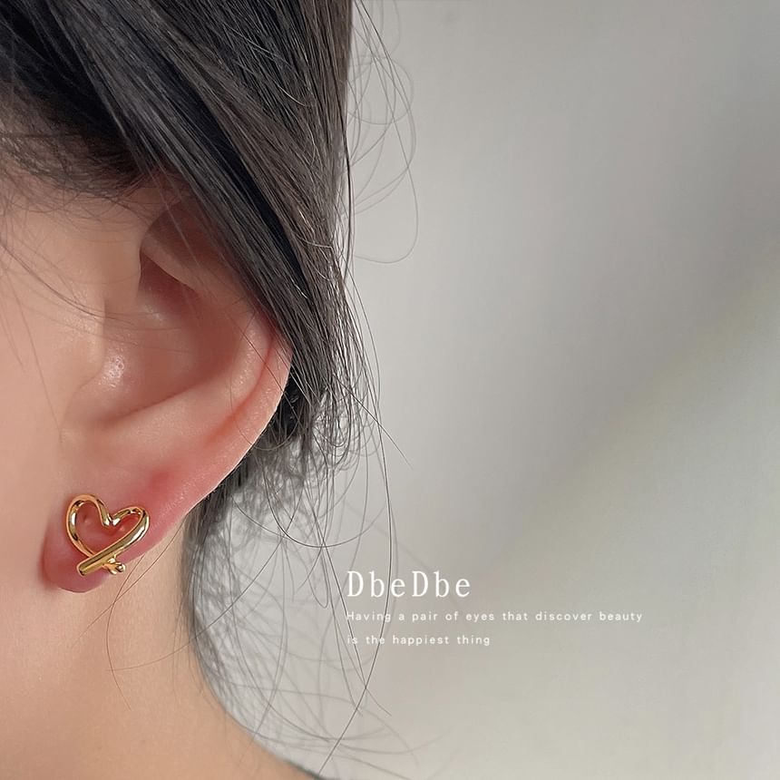 Alloy Ear Cuff Heart