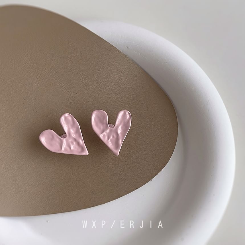 Heart Ear Cuff Alloy Irregular