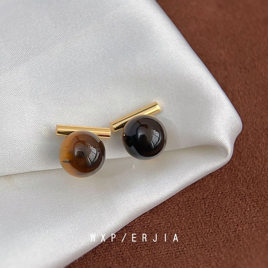 Faux Cuff Ear Bead Alloy Gemstone