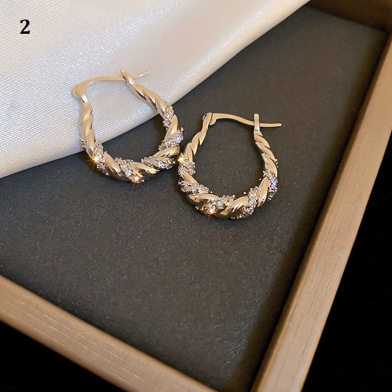 Earring Tone Designs) Silver (Various