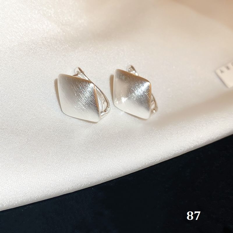 Earring Silver Designs) Tone (Various