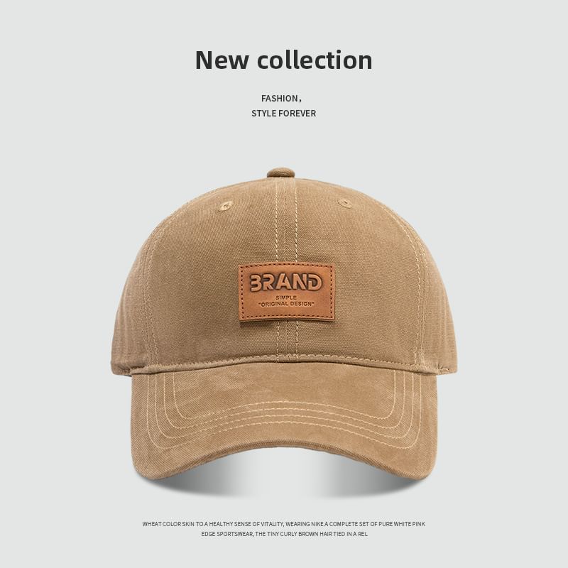 Baseball Applique Cap Lettering