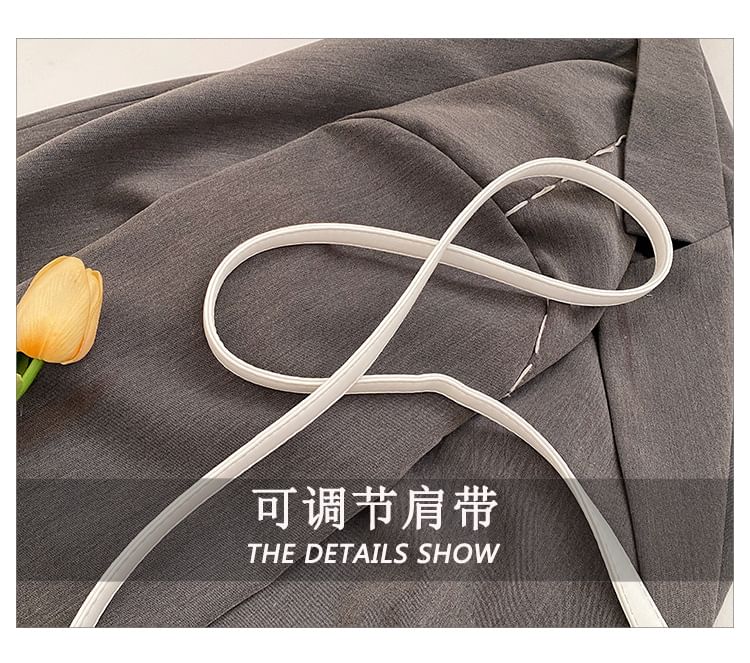 Sac bandoulière uni et moelleux