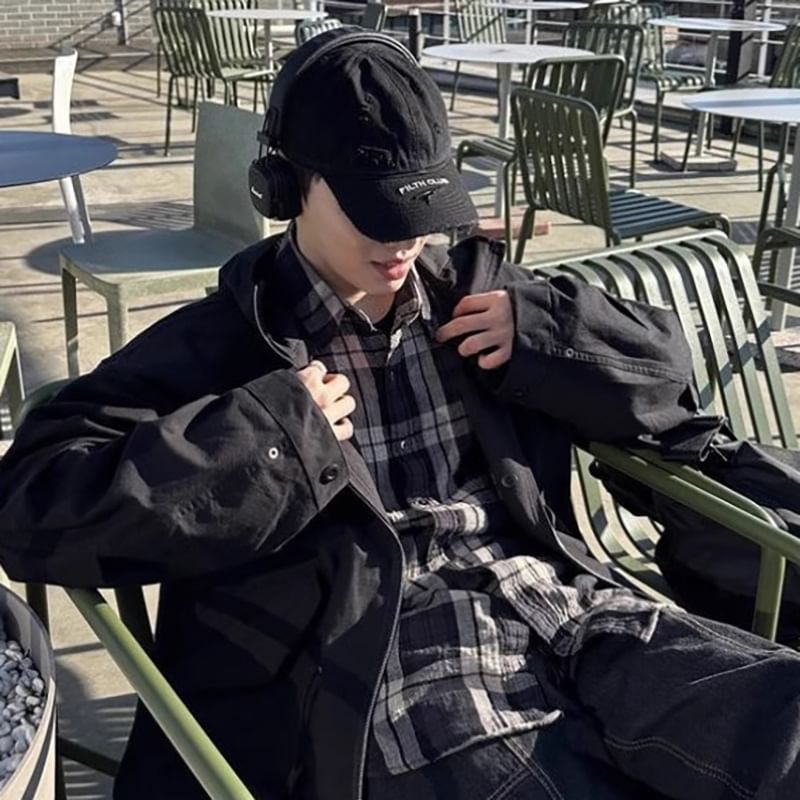 Baseball Distressed Lettering Cap