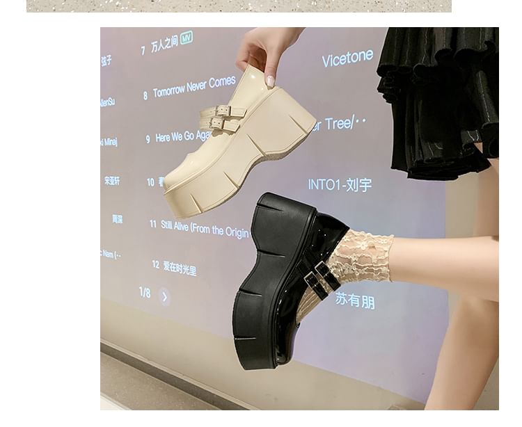 Jane Platform Mary Plain Shoes