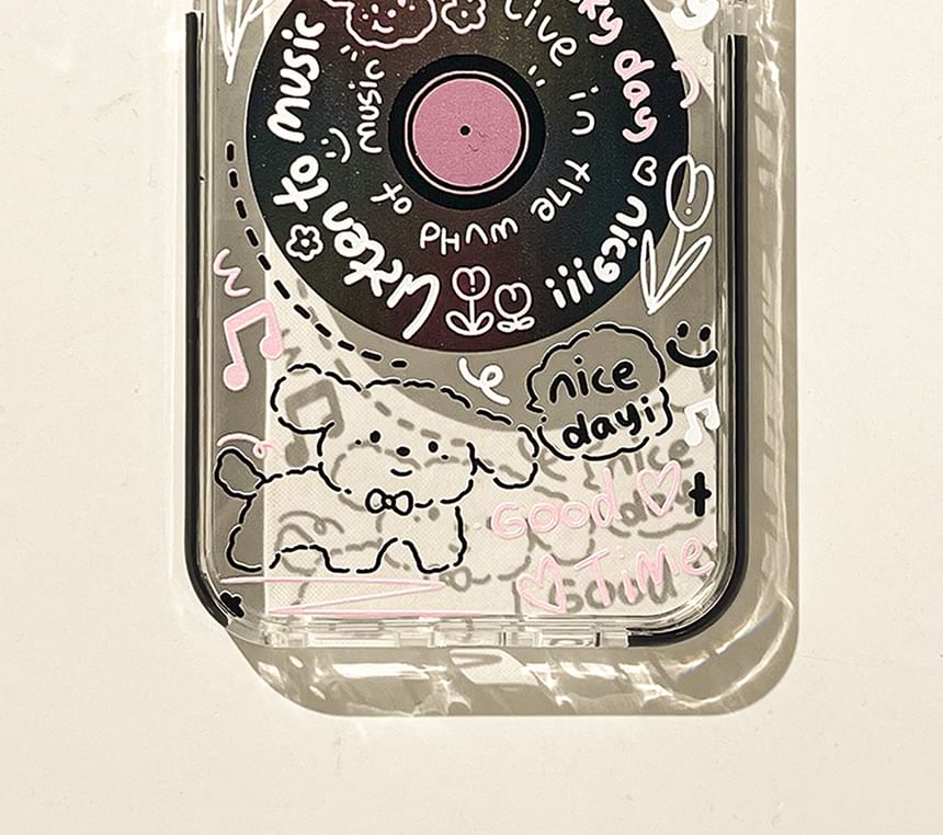 Phone Record Case Animal Vinyl