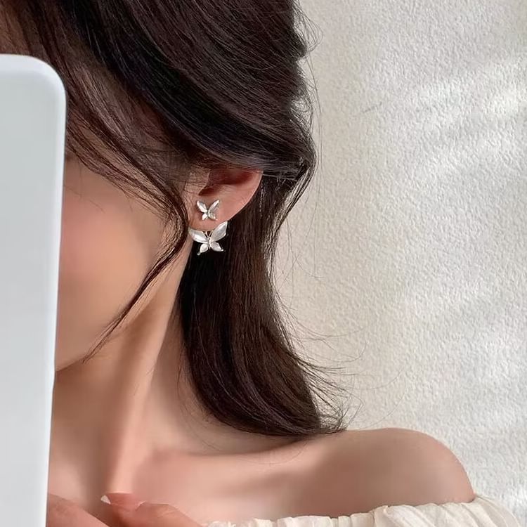 Jacket Butterfly Ear Alloy