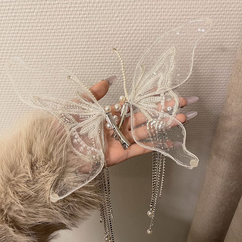 of Clip Set Hair Mesh 2: Butterfly