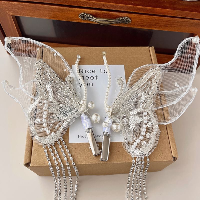 of Clip Set Hair Mesh 2: Butterfly