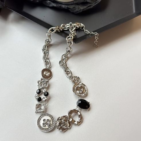 Button Alloy Choker
