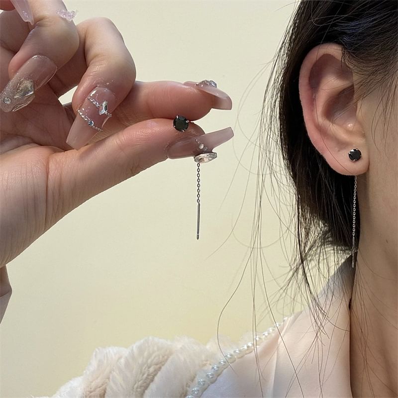 Alloy Earring Threader Rhinestone