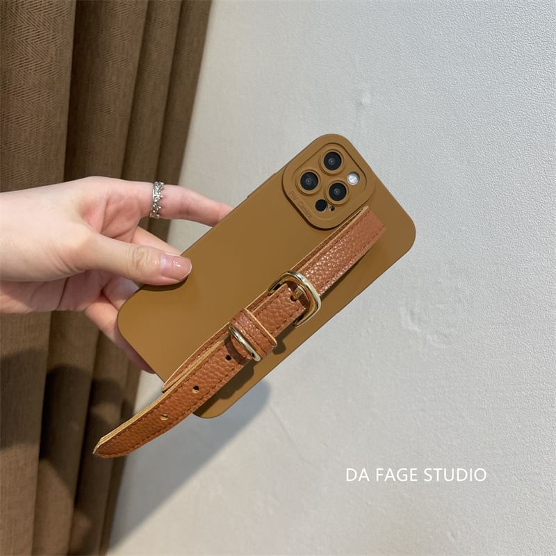 Strap Pearl Case Faux Phone