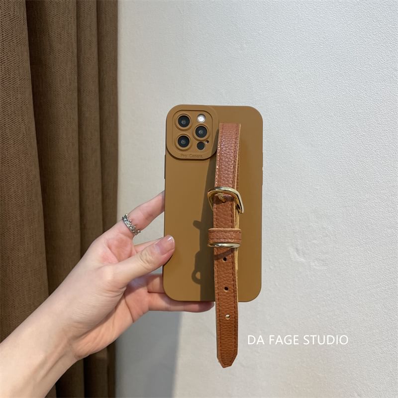 Strap Pearl Case Faux Phone