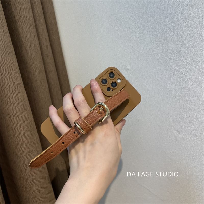 Strap Pearl Case Faux Phone