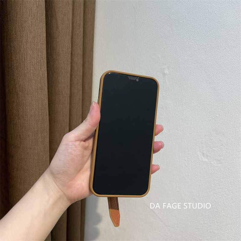 Strap Pearl Case Faux Phone