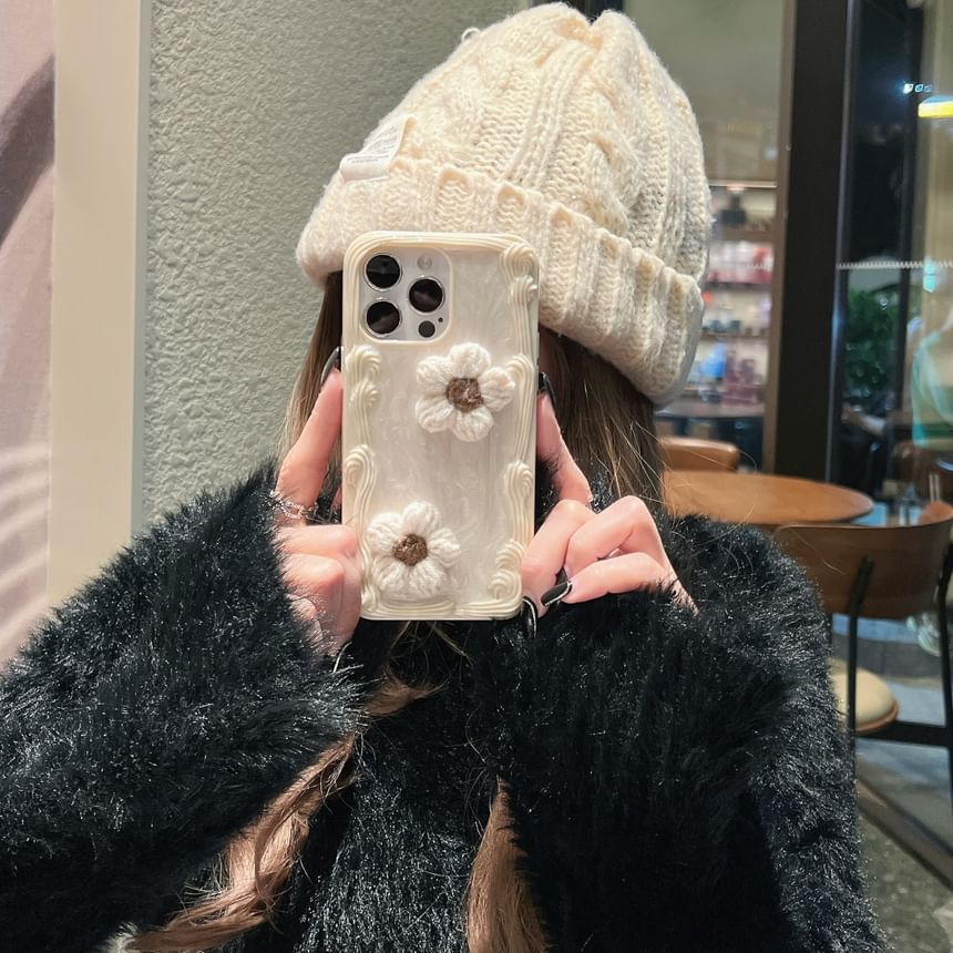 Floral Phone Yarn Case