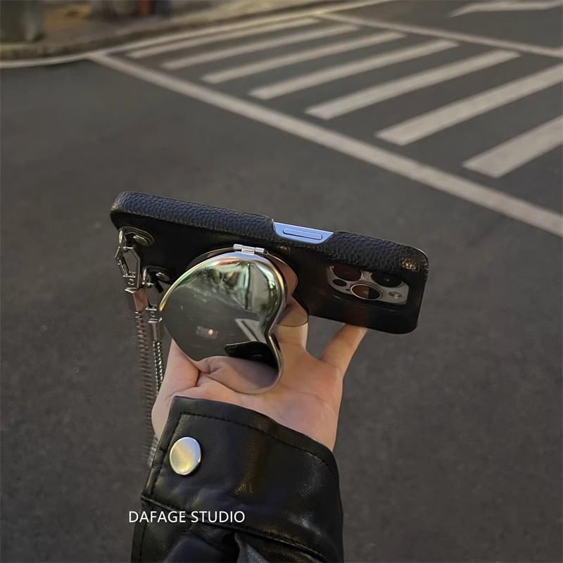 Mirrored Heart Case Phone