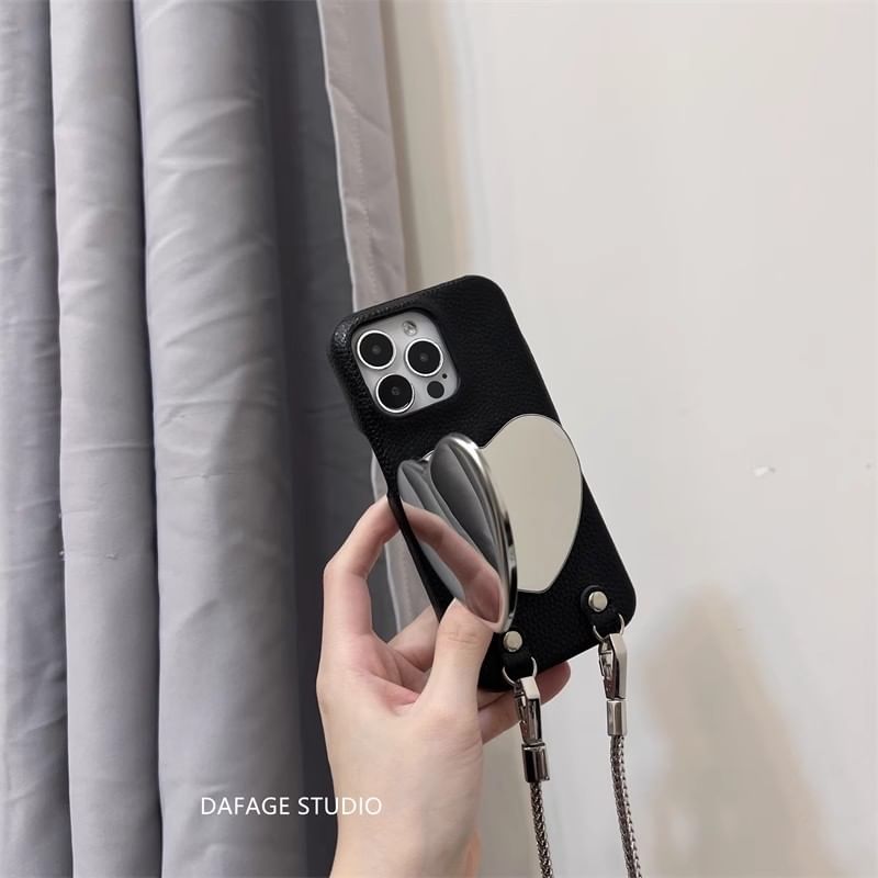 Mirrored Heart Case Phone