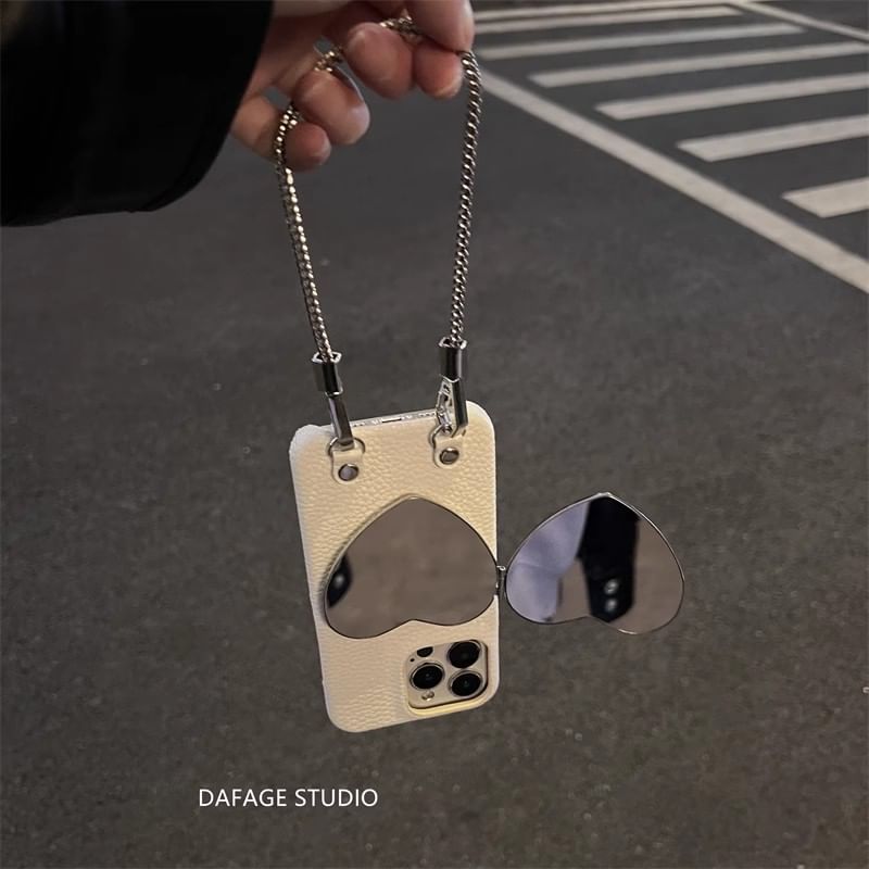 Mirrored Heart Case Phone