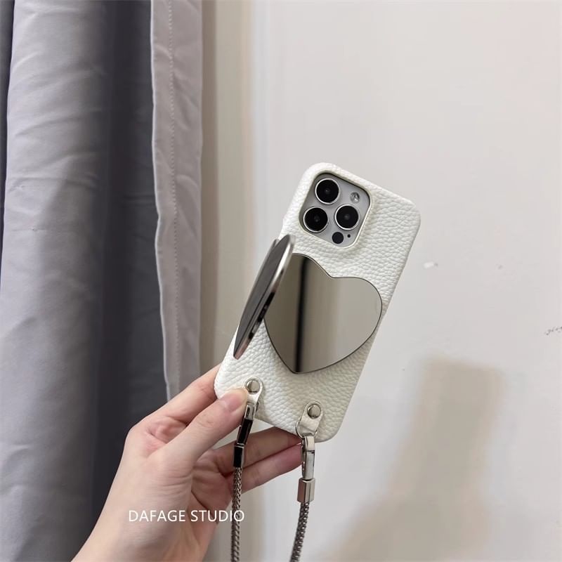 Mirrored Heart Case Phone