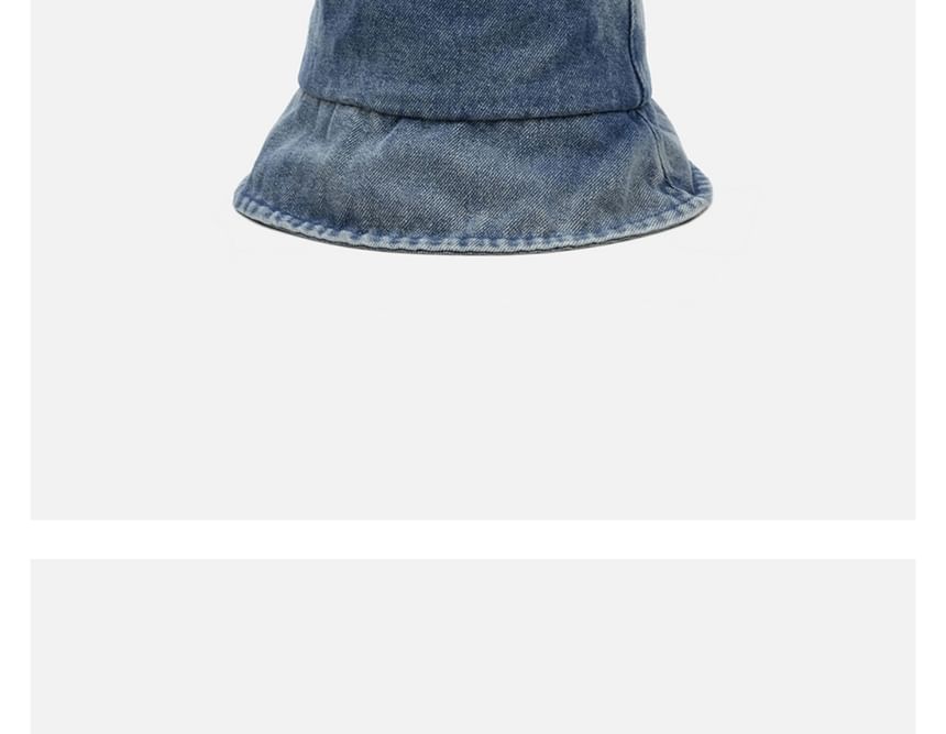 Denim Washed Bucket Hat