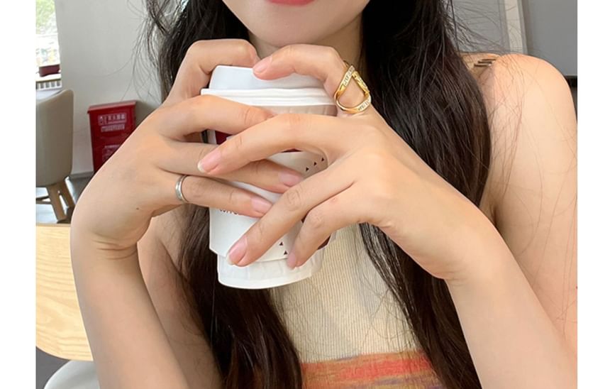 hat Washed Heart Bucket Print Denim