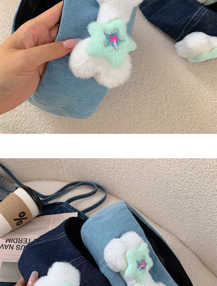 Beret Bone Washed Accent Denim