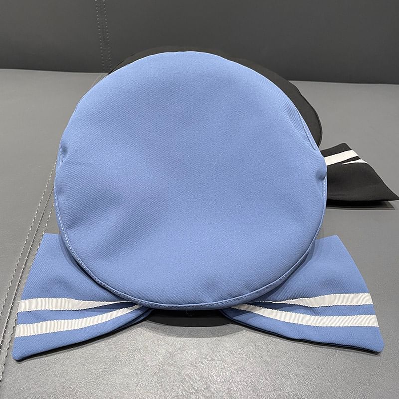 Bow Accent Sailor Hat