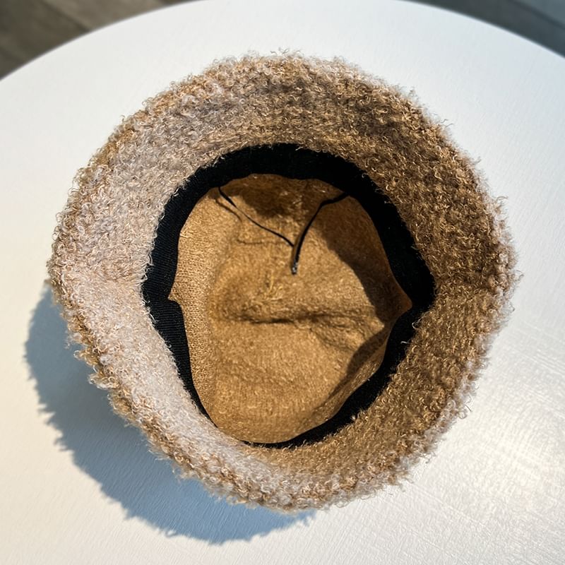 Fleece Ear Bear Hat Cloche