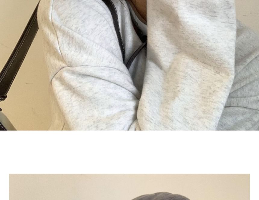 Cap Distressed Lettering Baseball Embroidered