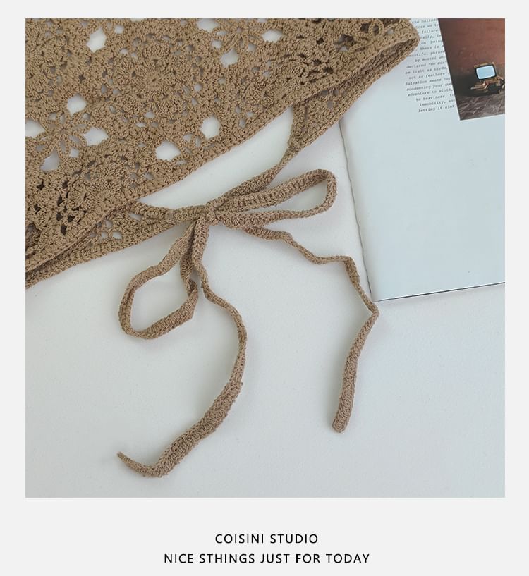 Knit Headkerchief Crochet