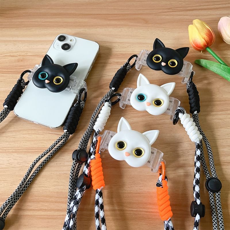 Clip Designs) Lanyard Set Animal Phone / (Various