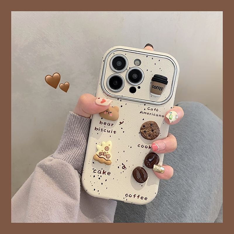 Coffee Phone Bear Case