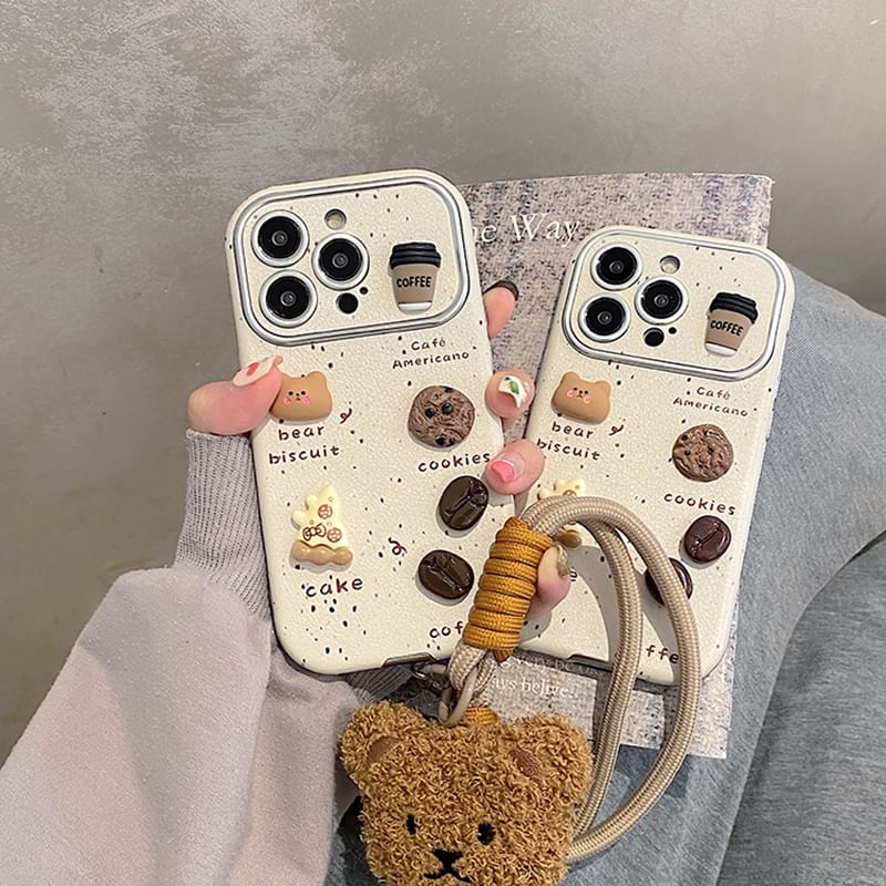 Coffee Phone Bear Case