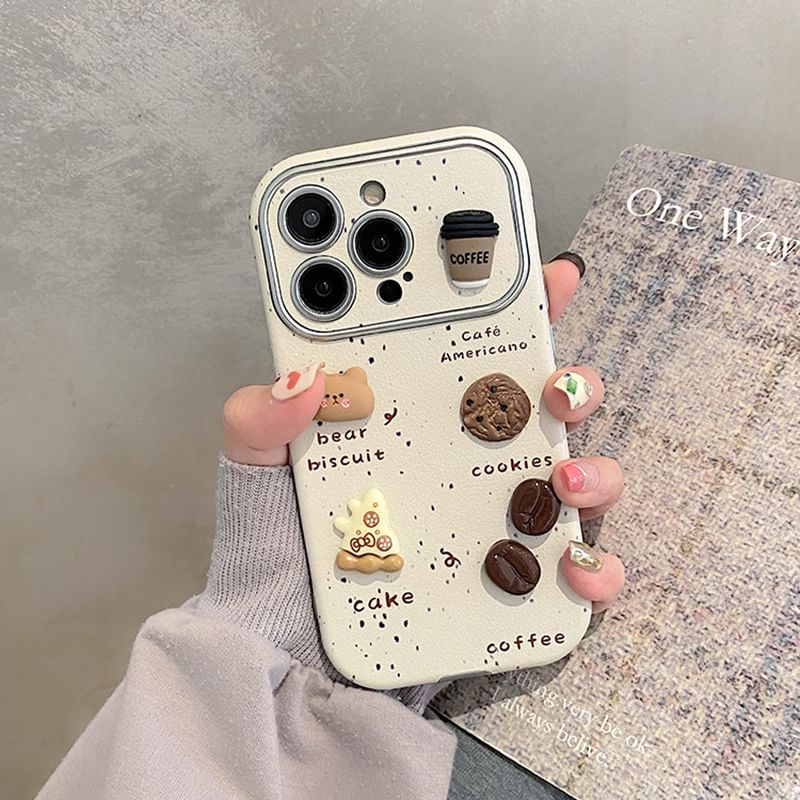 Coffee Phone Bear Case