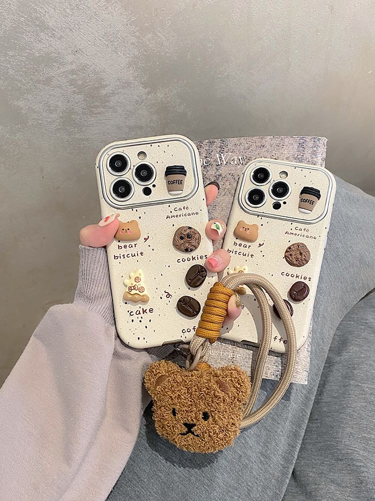 Coffee Phone Bear Case