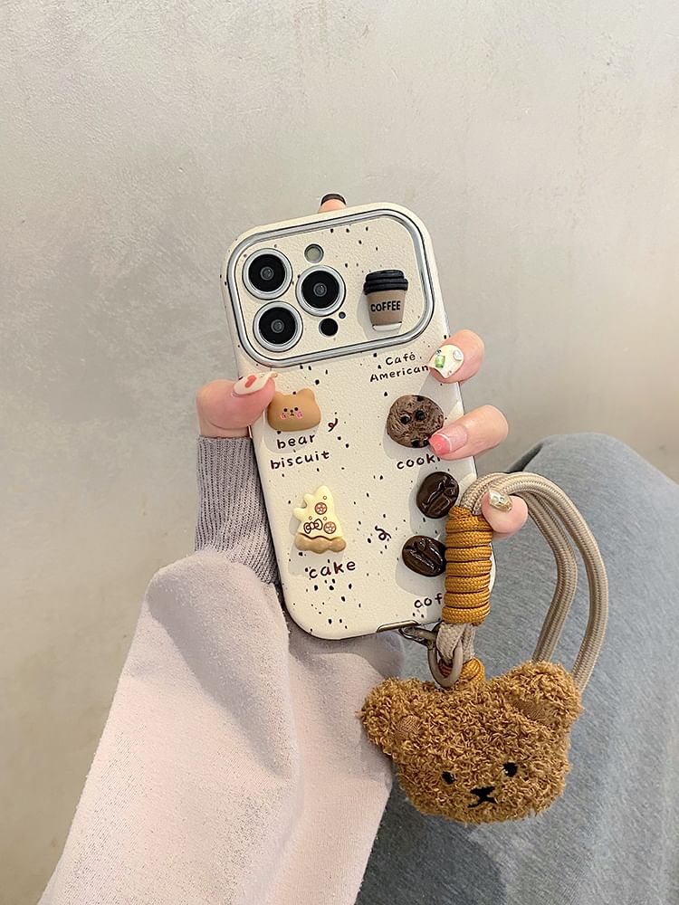 Coffee Phone Bear Case