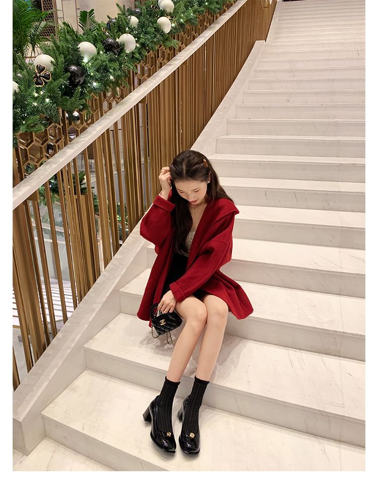 Pumps Chunky Floral Platform Heel