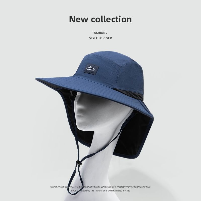 Neck Applique with Hat Flap Sun Protection Boonie