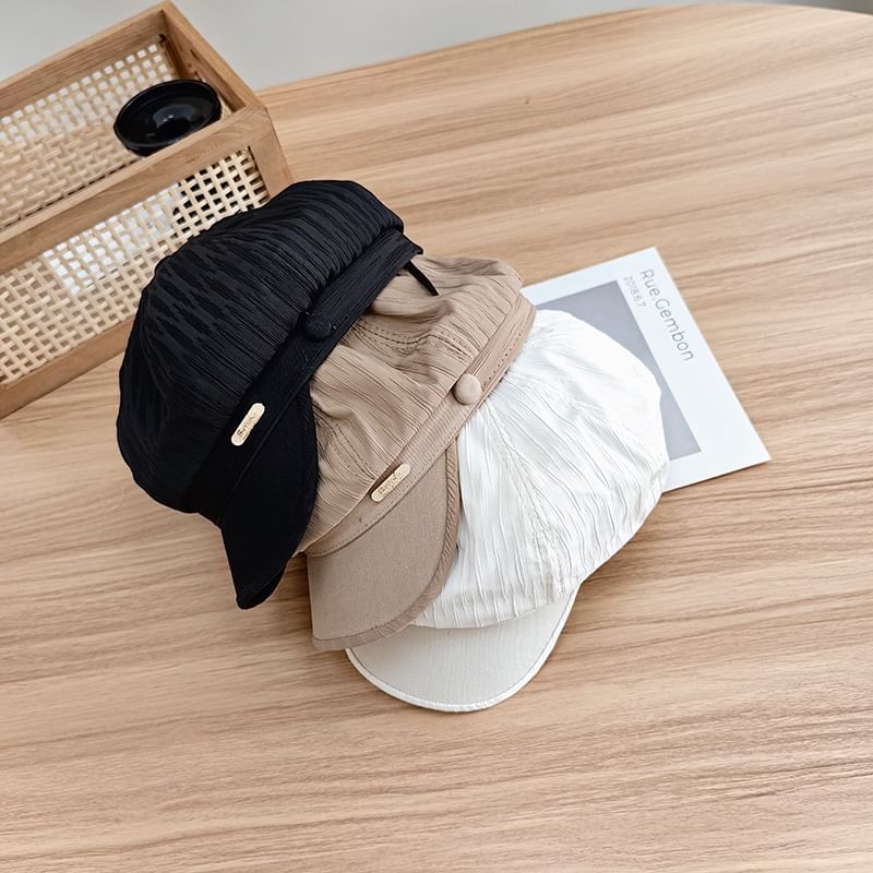 Cap Plate Newsboy Metal